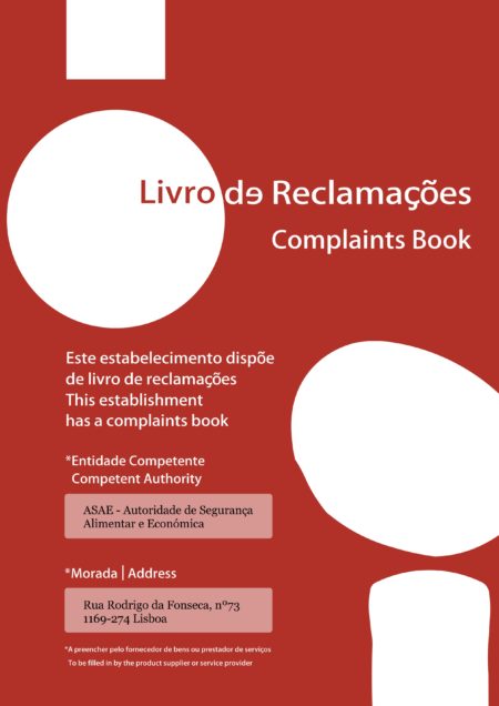 Livro de Reclamações - ASAE